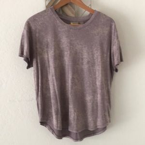 Zella modal marbled short sleeve shirt